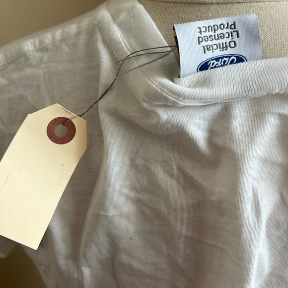 Ford White Short Sleeve Tee with Graphic Design - Picture 7 of 7